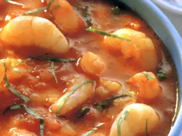 Receita Camarões com especiarias