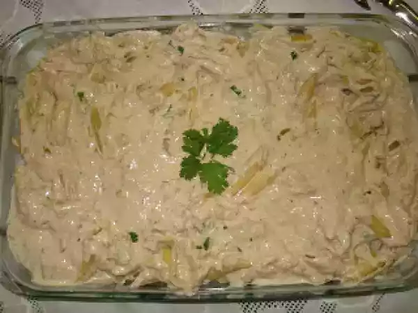 Receita Pene ao molho de atum