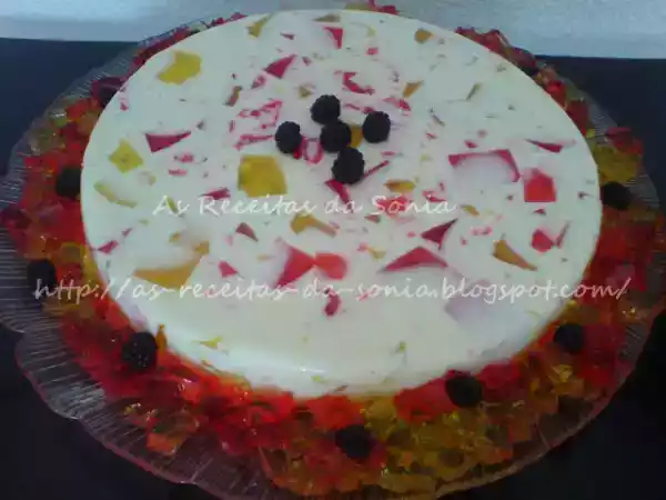 Receita Semifrio de gelatinas