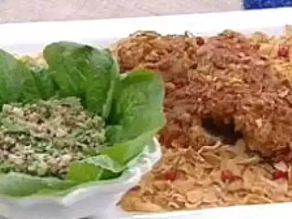 Receita Frango com flocos de milho (corn flakes)