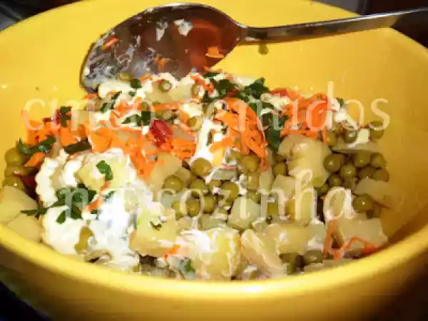 Receita Salada russa