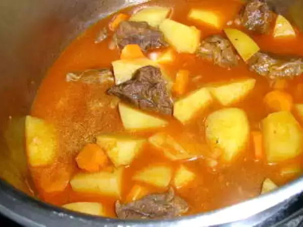 Receita Chambão com batatas e cenoura