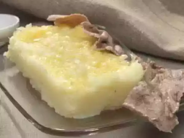 Receita Puré de batata com parmesão