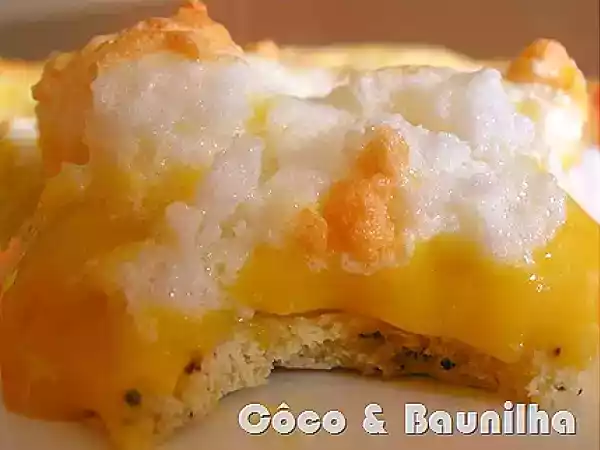 Receita Tarte de passion curd