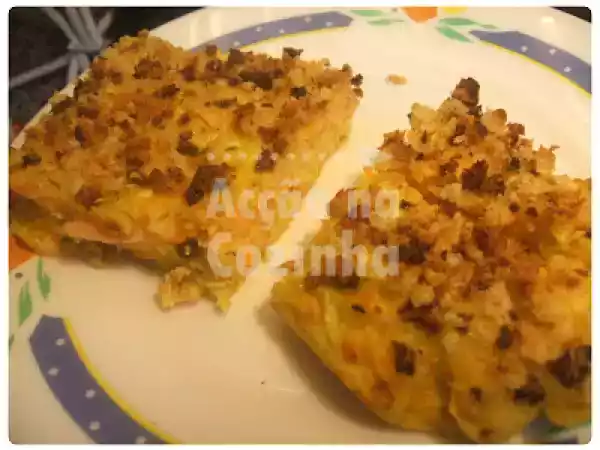 Receita Fatias de courgette e fiambre