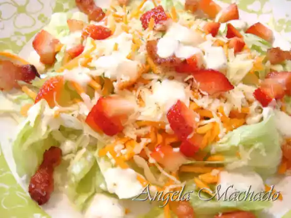 Receita Salada dois amores