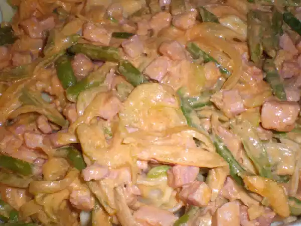 Receita Tortellini com bacon