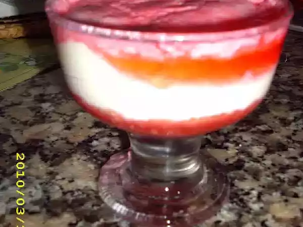 Receita Semifrio de mascarpone com bolacha