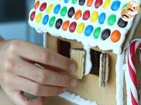 Forma Decorativa Blister Quebra-Cabeça Natal - Casinha de Gengibre