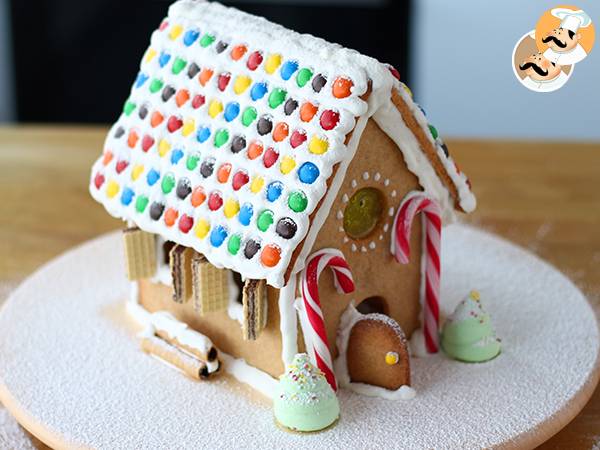 Fazendo uma Gingerbread house - uma casinha de doces