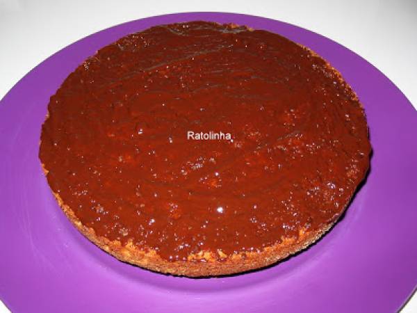 Bolo de Laranja com Cobertura de Chocolate - Preparação Passo 3