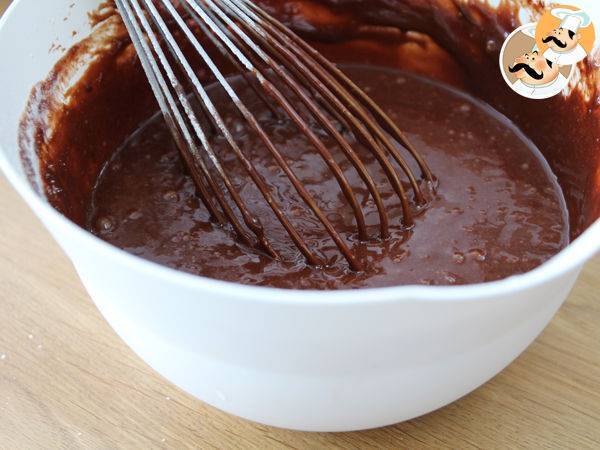 Fondant de Chocolate / Petit Gâteau de Chocolate - Preparação Passo 5