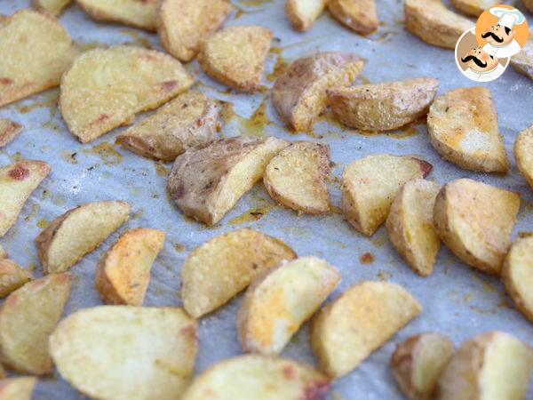 Batatas Rústicas super saborosas - Preparação Passo 7