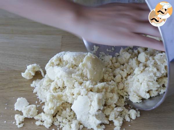 Massa areada para tarteletes e tartes doces - Preparação Passo 4