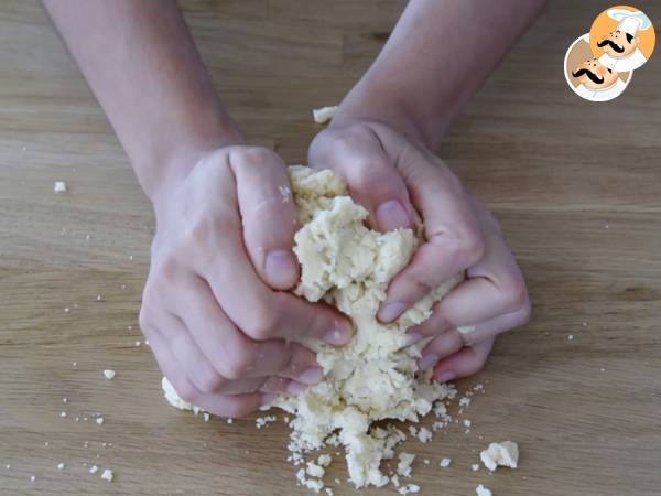 Massa areada para tarteletes e tartes doces - Preparação Passo 5