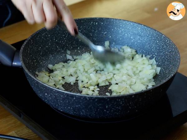 Coroa de Natal, sabor salmão e mostarda - Preparação Passo 1