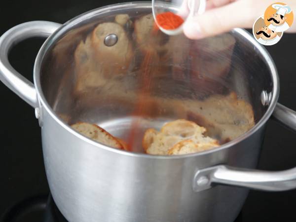 Sopa de Alho à Espanhola - Preparação Passo 2