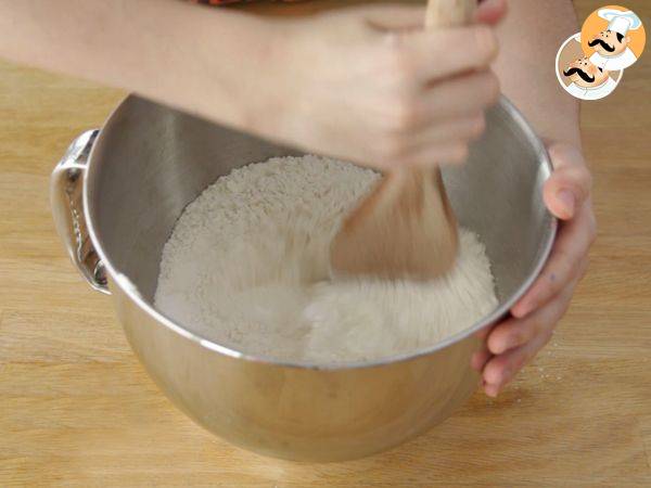 Bolinhos de Baunilha - Preparação Passo 1