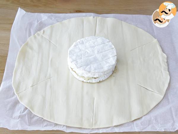 Folhado de Camembert - Preparação Passo 6