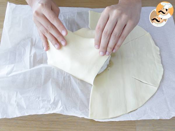 Folhado de Camembert - Preparação Passo 7