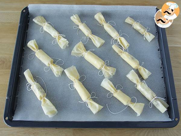 Bombons de Queijo de Cabra - Preparação Passo 6