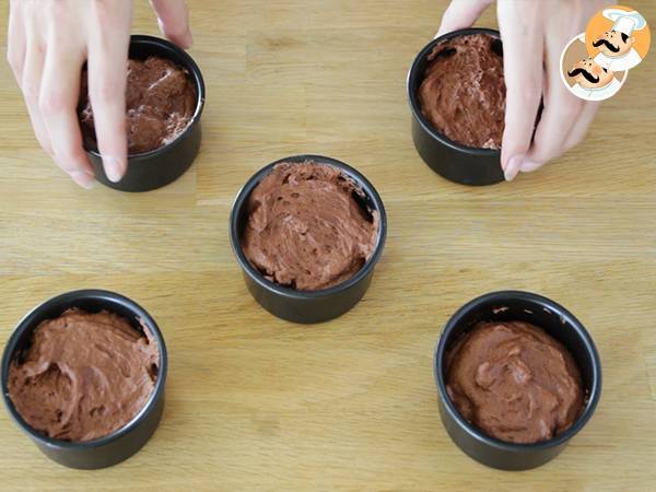 Mousse de chocolate vegano sem ovos e sem leite - Preparação Passo 4