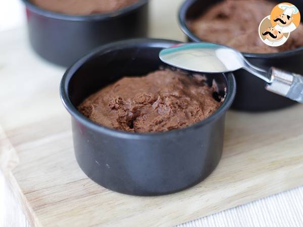 Mousse de chocolate vegano sem ovos e sem leite - Preparação Passo 5