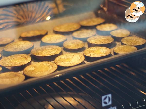 Mini pizzas de Beringela / Berinjela - Preparação Passo 3