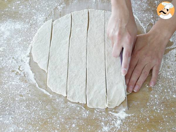 Pão palito de Chouriço - Preparação Passo 2