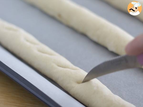 Pão palito de Chouriço - Preparação Passo 5