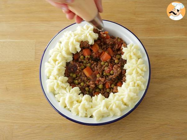 Sheperd's pie (a torta de carne inglesa) - Preparação Passo 6