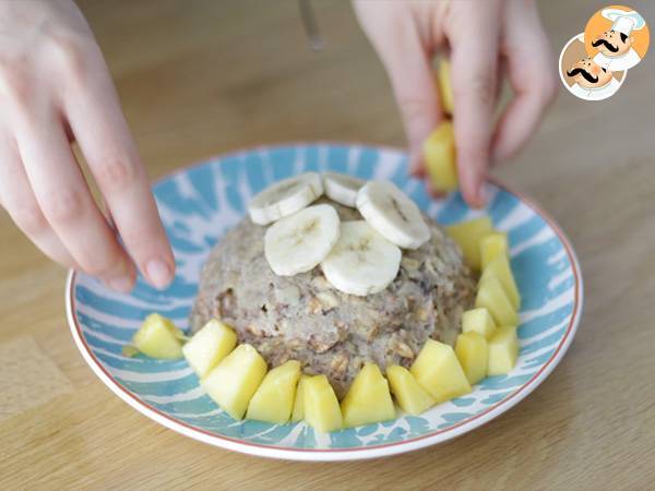 Bowl Cake de Banana - Preparação Passo 4