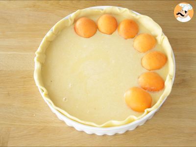 Tarte de Damasco / Alperce - Preparação Passo 3