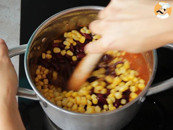 Chili com carne Mexicano - Preparação Passo 5