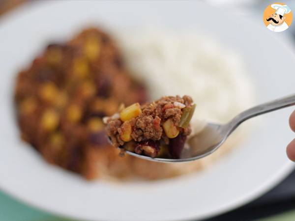 Chili com carne Mexicano - Preparação Passo 6