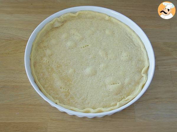 Tarte de ameixa amarela simples - Preparação Passo 1