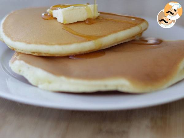 Panquecas Americanas - Pancakes - Preparação Passo 4