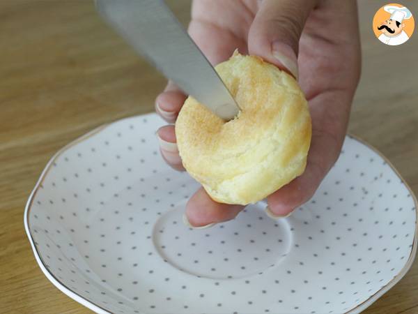 Massa para choux (massa carolina) - Preparação Passo 6