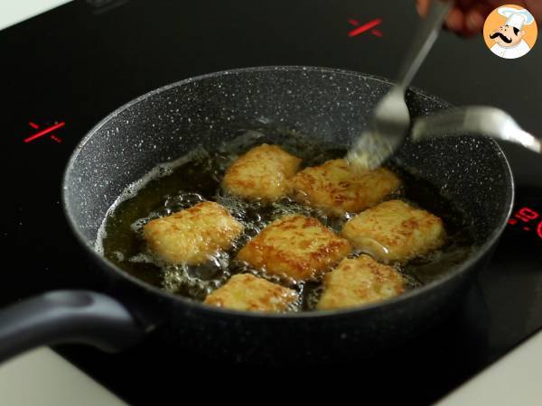 Leche frita, doce Espanhol - Preparação Passo 7