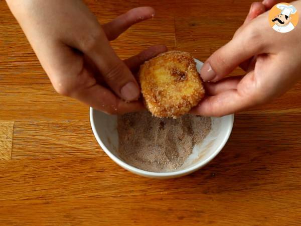 Leche frita, doce Espanhol - Preparação Passo 8