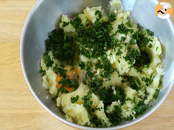 Bolinhos / Pastéis de Bacalhau - Preparação Passo 3