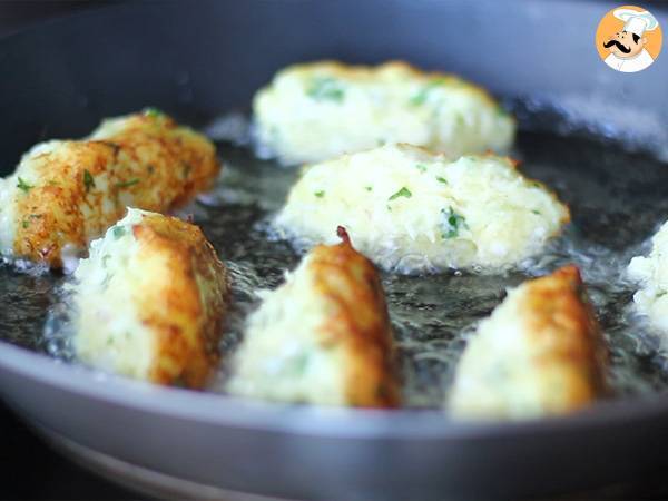 Bolinhos / Pastéis de Bacalhau - Preparação Passo 6