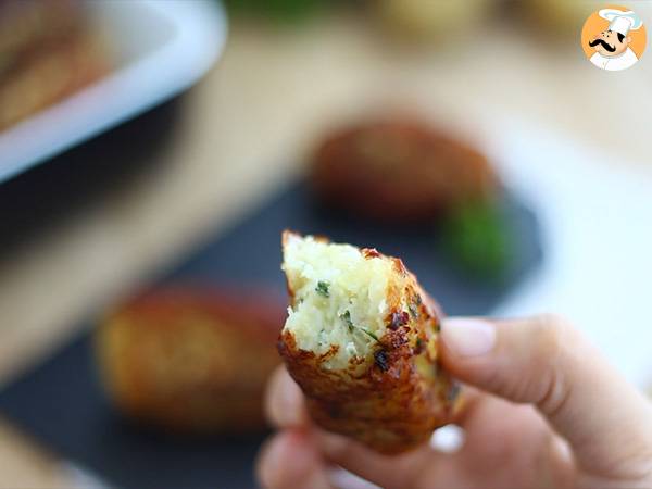 Bolinhos / Pastéis de Bacalhau - Preparação Passo 7