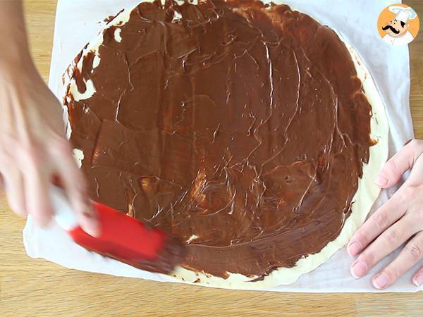 Pinheiro de Chocolate - Preparação Passo 1