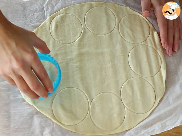 Bolinhas de pizza para dividir - Preparação Passo 1