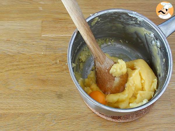 Massa para choux (ou massa para carolina) sem gluten! - Preparação Passo 3