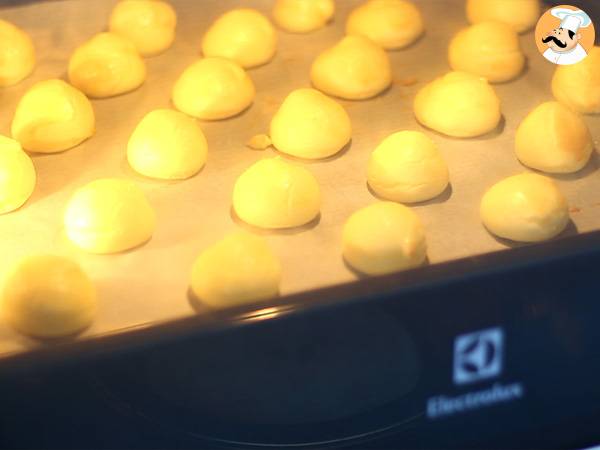 Massa para choux (ou massa para carolina) sem gluten! - Preparação Passo 5