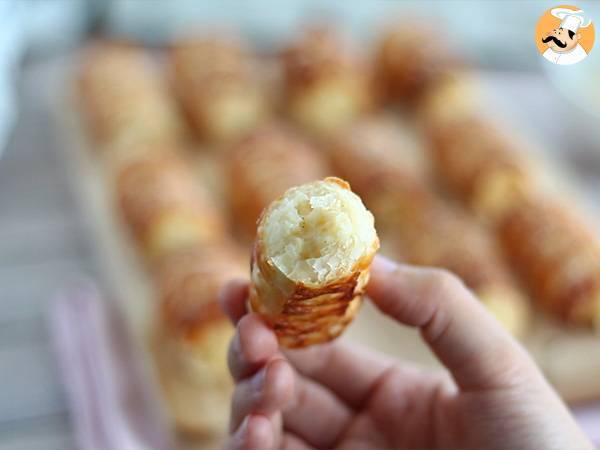 Cannoli/Canudinho com creme de baunilha - Preparação Passo 9