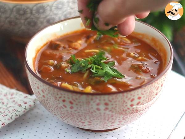 Harira, a sopa do Ramadã - Preparação Passo 5