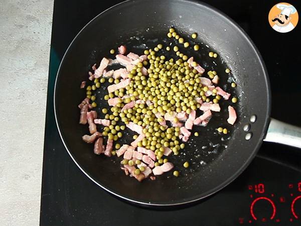 Arroz cantonês, simples e rápido - Preparação Passo 2